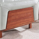 Muebles guangming sofá sofá de madera maciza moderno sofá sofá sala de estar Sofá de madera 3894 asientos de tres personas