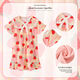 Modal Summer Children's Pyjamas Kurzärärmelte Mädchen Nachthemd Mädchen Baby Mädchen Home Kleidung Prinzessin Style können außerhalb 671# Yugui Hund One Size (14) Größe Höhe 127-137 cm 62 Jin [Jin gleich 0,5 kg]