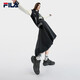 FILA Official Fern Straw Shoes Women's Shoes Sports Shoes 2025 Outdoor Dad Shoes Thick-soled Casual Shoes