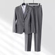 Punizi suit suit for women spring and autumn new Korean style professional wear fashionable temperament college student suit formal work wear overalls SY6528# gray suit + white shirt + pants 4XL