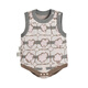 Jnby par Jnby Jiangnan Buddies Baby Cotton Sweater imprimé Coins à la mode automne et hiver garçons et filles bébé yo8f11490 690 / poudre mélangée 59cm