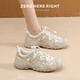 Chaussures de randonnée zhr pour femmes chaussures de sport de randonnée en plein air pour femmes légères semelles épaisses chaussures pour femmes G683 Abricot Couleur 39