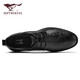 Septwolves Leather Shoes Men's Winter 2025 New First Layer Cowhide Soft Sole Formal Business Shoes Genuine Leather British Style Casual Leather Shoes Black 39