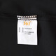 
361 zero-beam technology jacket for men 25 summer sun protection single windbreaker stand collar thin breathable sportswear for men basic black L