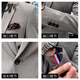 DK high-end men's casual suit suit men's jacket slim fit Korean style trendy groom's wedding suit two-piece set brown gray jacket + pants M