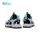 361 Children's Sandals 2025 Summer Boys and Girls 3-12 Years Old Breathable Anti-collision Baotou Beach Sandals Blue 31
