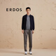 ERDOS 长袖外套立领轻羊毛商务休闲双拉链开衫男针织衫 藏蓝 M 170/92A