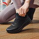 ANTA Shenxing 12丨New winter breathable, comfortable and shock-absorbing sports shoes for women, casual walking and jogging shoes, black-1 39