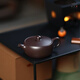 Yihuchun boutique Yixing purple clay teapot, famous handmade kung fu tea set teapot, original ore hundred-mesh old purple clay Hanwa pot, original ore hundred-mesh old purple clay Hanwa pot 150ml