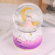 TaTanice crystal ball music box desktop ornament snow music box children's glowing toys to send girls to students' day gifts
