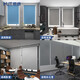 Mutang roller blind curtains, blackout, heat insulation and sun protection, office balcony, bedroom, thickened waterproof sunshade lift curtain