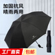 Manual umbrella, thickened and strong, windproof, sunny and rainy, sun protection, UV protection, parasol, random delivery, manual black, 8 ribs