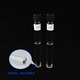 0.85% physiological saline Wuhu Oak Biotech is used for the preparation and dilution of bacterial liquid. Test tube sterile saline. Microbial transport sampling tube 9ml/tube 20 tubes/box