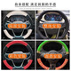Jingge steering wheel strap wrap car non-slip sweat-absorbent ultra-thin leather handbrake handlebar truck strap universal black anti-skid sweat-absorbent breathable 5cm wide * 4.5m long recommended to buy 2 rolls