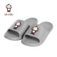 BAIHOU White Monkey Couple Cartoon Doll Indoor Household Men's and Women's Four Seasons Sandals and Slippers 001 Peach 38-39