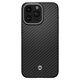 Spigensspigen für iPhone 15Promax Anti-Fall-Fall-Hülle Schutzhülle Kevlar Aramidfaser Atmosphärische Geschäftsgeschäft magnetisch Internet Prominente Einfache schwarze iPhone 15 Pro