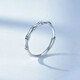 Mengjinyuan Platinum Ring PT950 Bamboo Ring Ring Adjustable Couple Ring