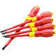 Jindeli VDE Cross Isolierschraubendreher Einförmiger Schraubendreher-Set Druckresistenten Schraubendreher Elektriker 1000 V Hochspannung Isolierung Einförmiger 4,0 x 100 mm65-967-22
