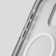 The Apes Guard's Advanced Sense Applicable Apple 16promax Mobile Case MagSafe Light Grating Texture iPhone 16e Pro Case Magnetic Skin-Ass Scrub 16pro Full-Inclusive Anti-fall Shell 16ProMax [White Orange Edge]丨Skin-Ass Magnetic Sucking