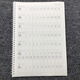 The writing sheet of the first, second, third, fourth, fifth and sixth grades, written sheets, strokes and strokes, practice calligraphy book 806 three-step writing sheet 39 pages