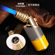 Cohiba cigar scissors, windproof lighter, welding gun, portable cigarette cutter, cigar tools, business birthday gifts for elders