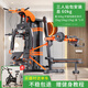 Zhuopai fitness equipment home multi-functional all-in-one set combination men's equipment sports strength Zhuopai comprehensive trainer c003 package installation + 60kg environmentally friendly barbell plate