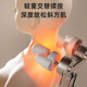 AUX (AUX) massage cushion massager cervical spine shoulder neck and back waist massager massage cushion whole body lying cushion multifunctional massage chair cushion birthday gift practical for parents [top maintenance] Upgraded waist hot compress light + detachable washcloth cover + neck kneading