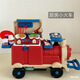 Yunya Children's House Playing Kitchen Cooking Set Can Riding Sliding Train Deformed Storage Boy and Girls' Birthday Gifts [Doctor's Model] Three-in-one Multi-functional Train