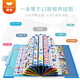 AOLE AOLE AUDIO Póster de educación temprana para niños Alfabetización Pinyin Voice Puntos de iluminación para niños Lectura de la letra de la letra del bebé 2022 Versión de carga nueva china e inglés 47 lados incluidos Solución Solución