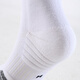 KELME long-tube football socks non-slip gauze thick-soled high-top professional football game training elite sports socks white L