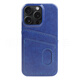 Aplicable a iPhone14Promax Mobile Tele Case Tarn-In Package Dual Card Package Apple 15Pro Anti-Fall Mobile Telephone Case de protección Brown iPhone 15 Pro Max