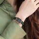 
Armani [National Joint Protection] Temperamental Fashionable Small Green Watch Square Quartz Female Expression Valentine's Day Birthday Gift for Girlfriend [Authoritative Quality Inspection] Peacock Green Watch AR11149
