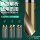 90 degree tungsten steel center drill 60 120 alloy fixed point drill bit diameter 1-12mm positioning drill CNC chamfering milling cutter 1*4 shank*50L*90*2F (for steel)/Taiwan style