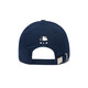 MLB official Yu Shuxin's same style for men and women, fashionable and versatile soft top baseball cap sun visor outdoor autumn CP77 New York Yankees/Navy Blue One Size
