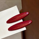 Xiangwan hairpin hairpin Ancora red side bangs hairpin women's forehead headband clip pair clip high-end one-word clip