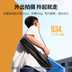 绿联手机直播落地支架多功能便携户外视频录像拍摄固定自拍杆三脚架适用于拍照摄影美颜补光灯支撑三角 0.65m航空铝合金配手机夹-15606