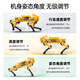 幻尔ESP32四足机器狗MechDog智能AI视觉识别机械狗Python开源Scratch图形化编程机器人兼容Arduino 旗舰版（不含microbit主板） MechDog机器狗