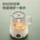 SUPOR Health Kettle, Tea Boiler, Tea Kettle, 316L Stainless Steel Filter Insulation Electric Kettle, 1L Flower Tea Kettle, Office Health Cup, Electric Stew Cup, SW-10Y04 1L