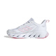 ADIDAS Adidas women's shoes spring and autumn new lightweight and comfortable casual shoes mesh breathable cushioned running shoes JH9855 white/clear powder JH9855 37