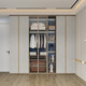 Sophia Wardrobe Modern Simple Whole House Customized Master Bedroom Overall Wardrobe Cloakroom Storage Cabinet Storage Cabinet Furniture RMB/square meter