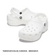 
crocs Crocs thick-soled cloud hole shoes outdoor 206750 white-100 37/38 (240mm)