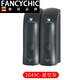 FANCYCHIC皂液器壁挂式免打孔酒店宾馆手动按压皂液器厨房给皂器批发 1049A-白色