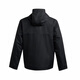 Under Armor Men's Autumn and Winter New Sports Fleece Warm Liner Outdoor Windproof Three-in-One Hooded Jacket 1371585-002 XL