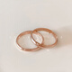 Olevo washes your hands without picking it off. Fongsong Girl American 18K rose gold-plated classic ring. Simple couple ring. It is settled at the first appointment. Rose gold 2mm wide ring. US size 7.