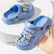 Wei Jie Children's Slippers Мужские 4-6-летние детские туфли для детей в летних ношении антиколетных пляжных туфель с толстыми пляжами детская милая комната Горячая распродажа: 6227 метров белый-бас-легкий год 24-25 [внутренняя длина 170 мм]]