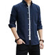 
Long-sleeved shirt men's business white shirt slim fit men's formal workwear free large size professional suit Oxford spinning shirt Oxford spinning gray 2XL Recommended 130-145 Jin [Jin equals 0.5 kg]