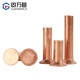 Guwanji Countersunk Rivet GB 869 Cobre Countersunk Rivet 304 Acero inoxidable Golpea Cabeza plana Cabeza plana Cabeza sólida Carretera de cobre M4x5 [20 piezas] Cobre