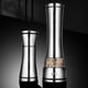 Fengyi pepper grinder manual peppercorns sea salt grinding bottle black and white pepper grinding artifact seasoning bottle kitchen tall 304 head + ABS bottom