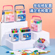 Deli (deli) Head de sellado lavable de 12 colores Estudiante de acuarela Pen de pintura para niños se puede transportar Graffiti de pintura (azul) HM653-12 Regalos para niños Regalos de escuelas para estudiantes Regalos