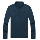 
Caiyang Hengyuanxiang men's T-shirt long-sleeved 2025 new summer ice silk middle-aged men's thin loose dad Polo shirt Navy q829 M 165 suggestions 90-120Jin [Jin equals 0.5 kg]